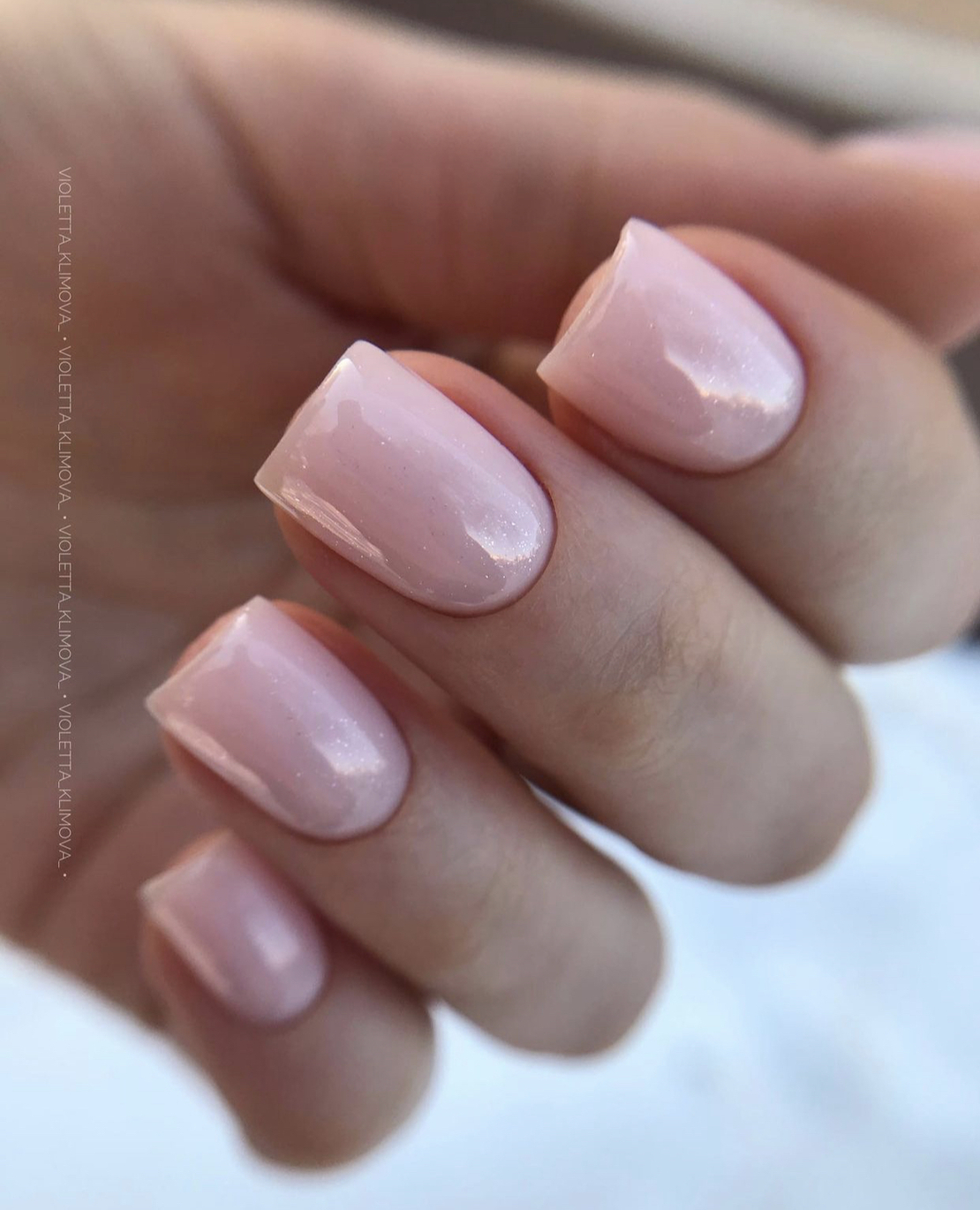 Rock nail top pearl 