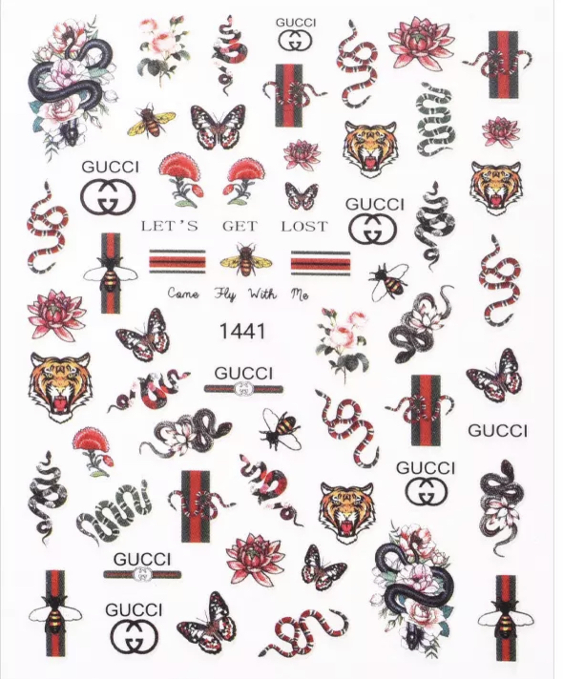 מדבקה GUCCI 