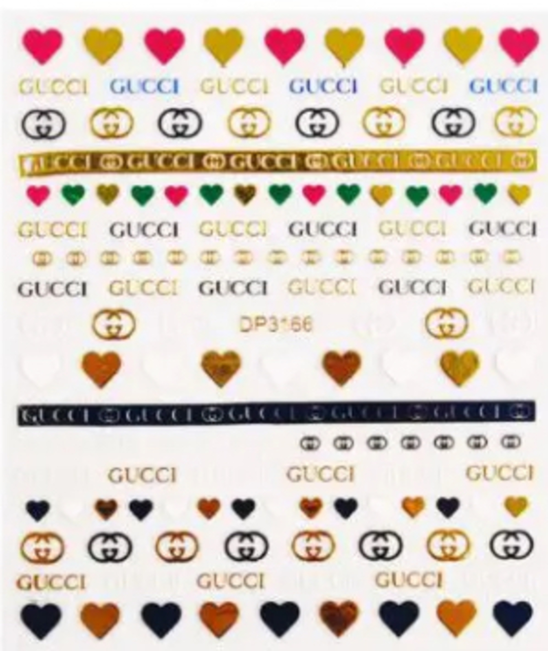 Gucci לבבות DP3166
