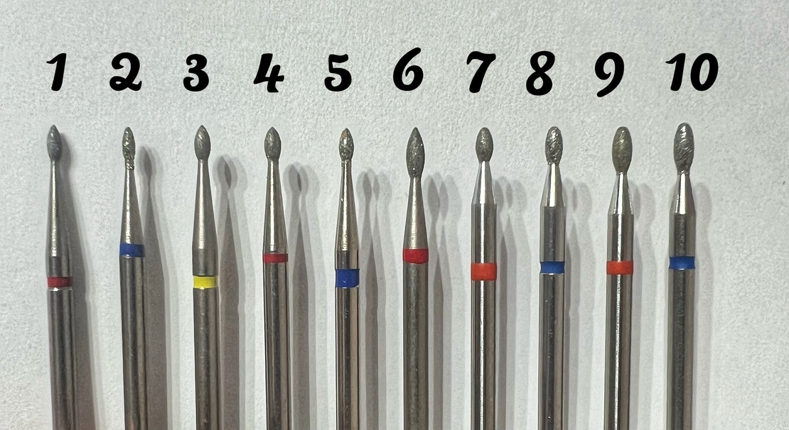 ראשי טיפה וזית קטנים