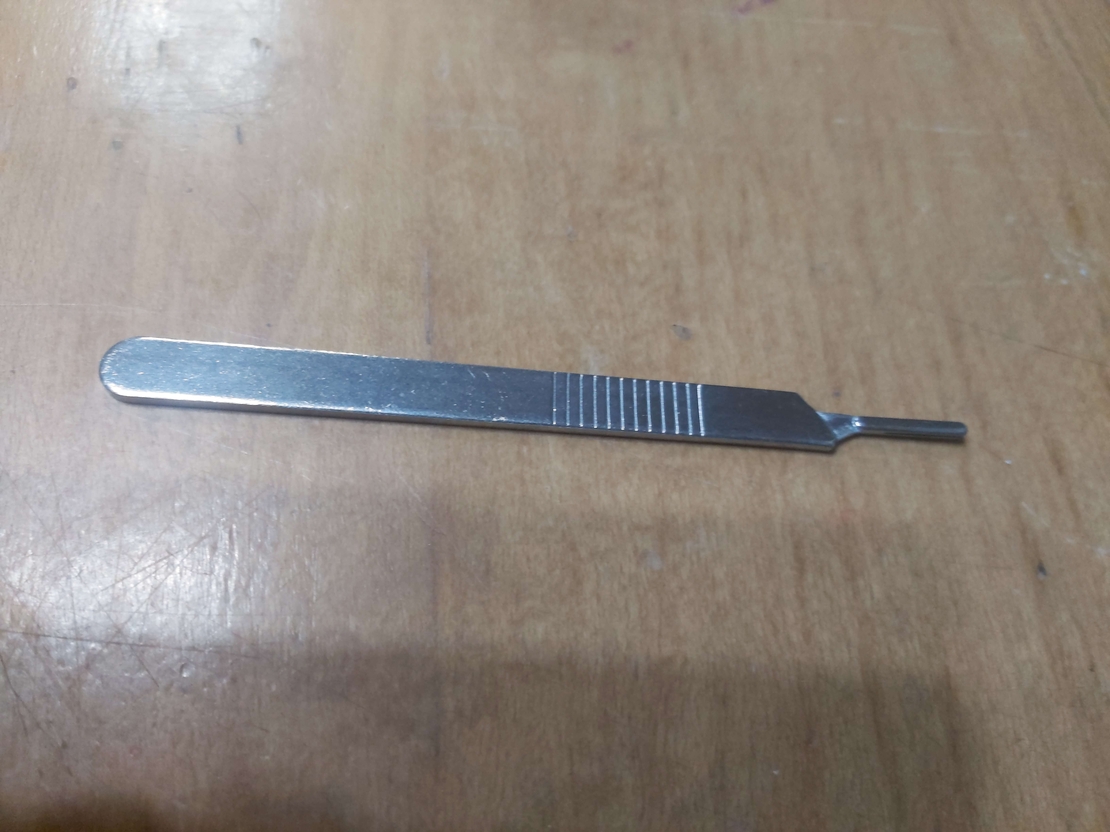 Handle for scalpel knife No. 3