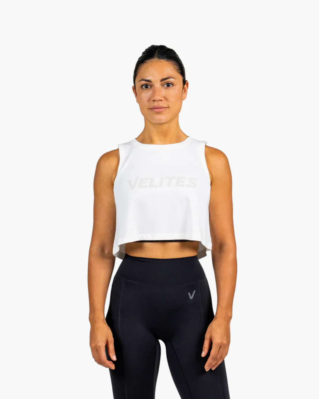 גופית Tank crop Holo - לבן