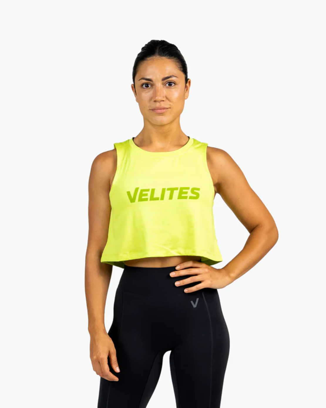 גופית Tank crop Holo - ירוק בהיר
