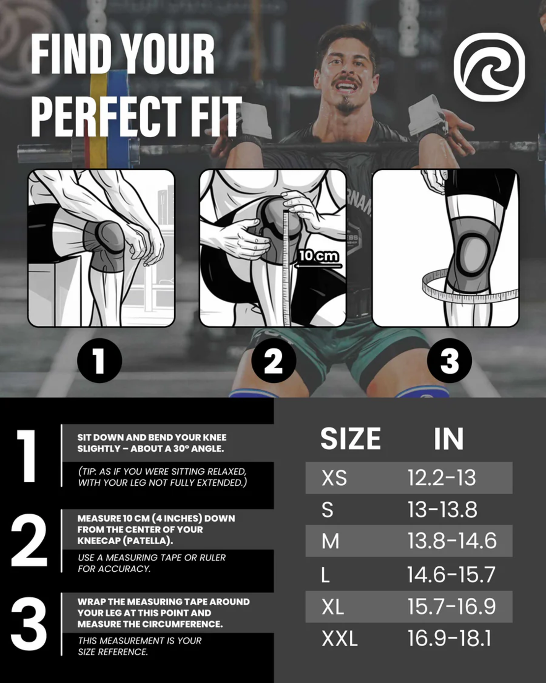 RX Original V Knee Sleeve 7mm - Rehband