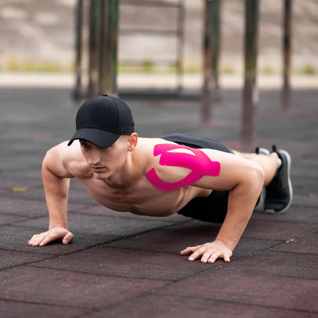 טייפ קינזיולוגי RX - תכלת