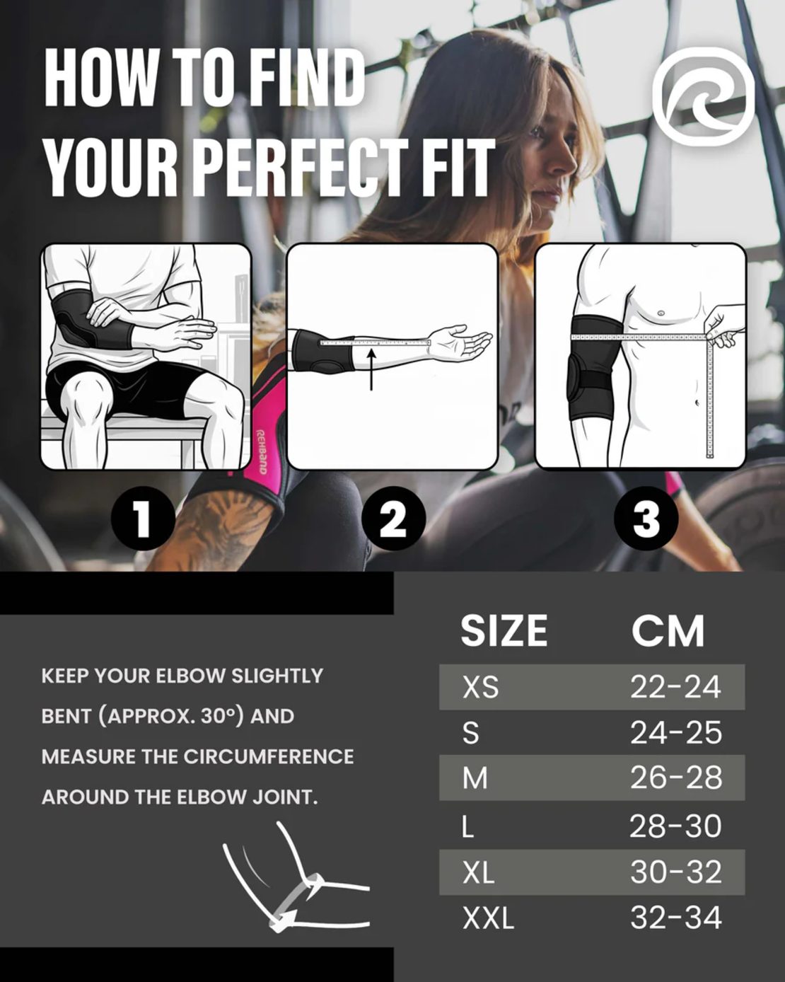 RX Elbow Sleeve 5mm - Rehband - Camo