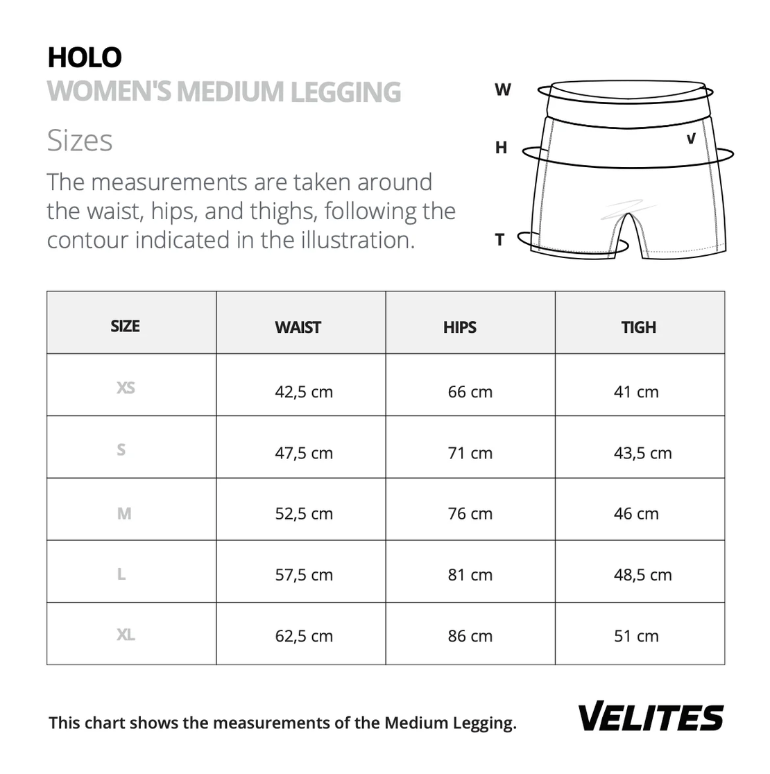 טייץ קצר Legging short Holo שחור
