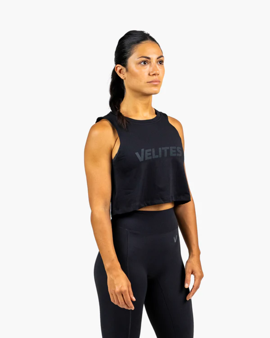 גופית Tank crop Holo - שחור