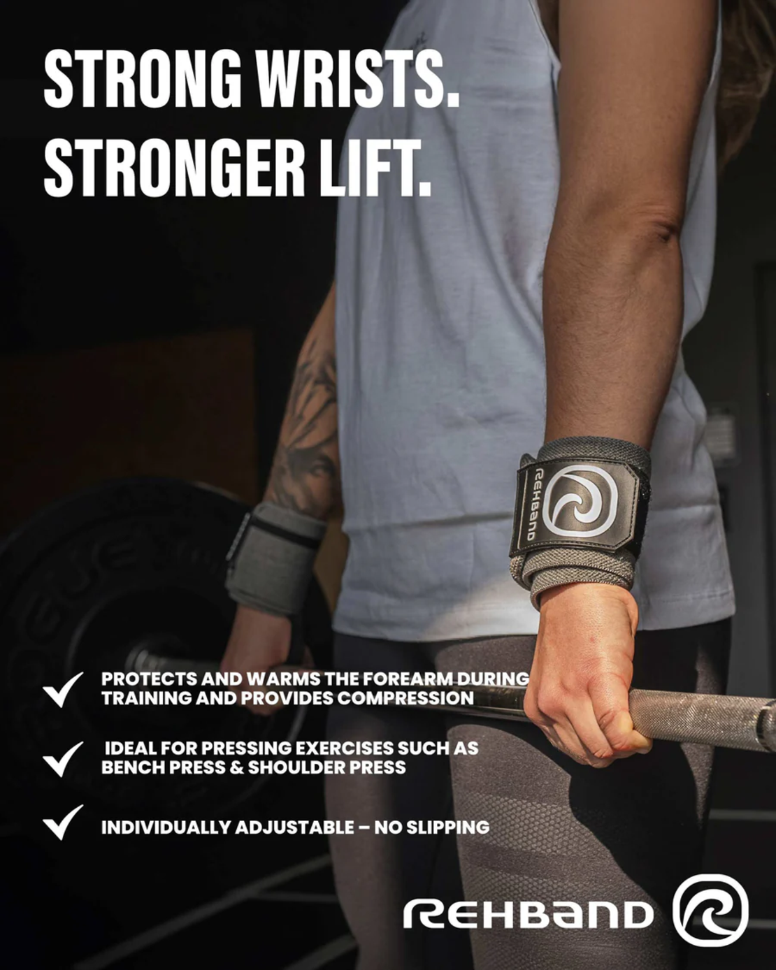 רצועות שורש כף יד X-RX Wrist Wraps