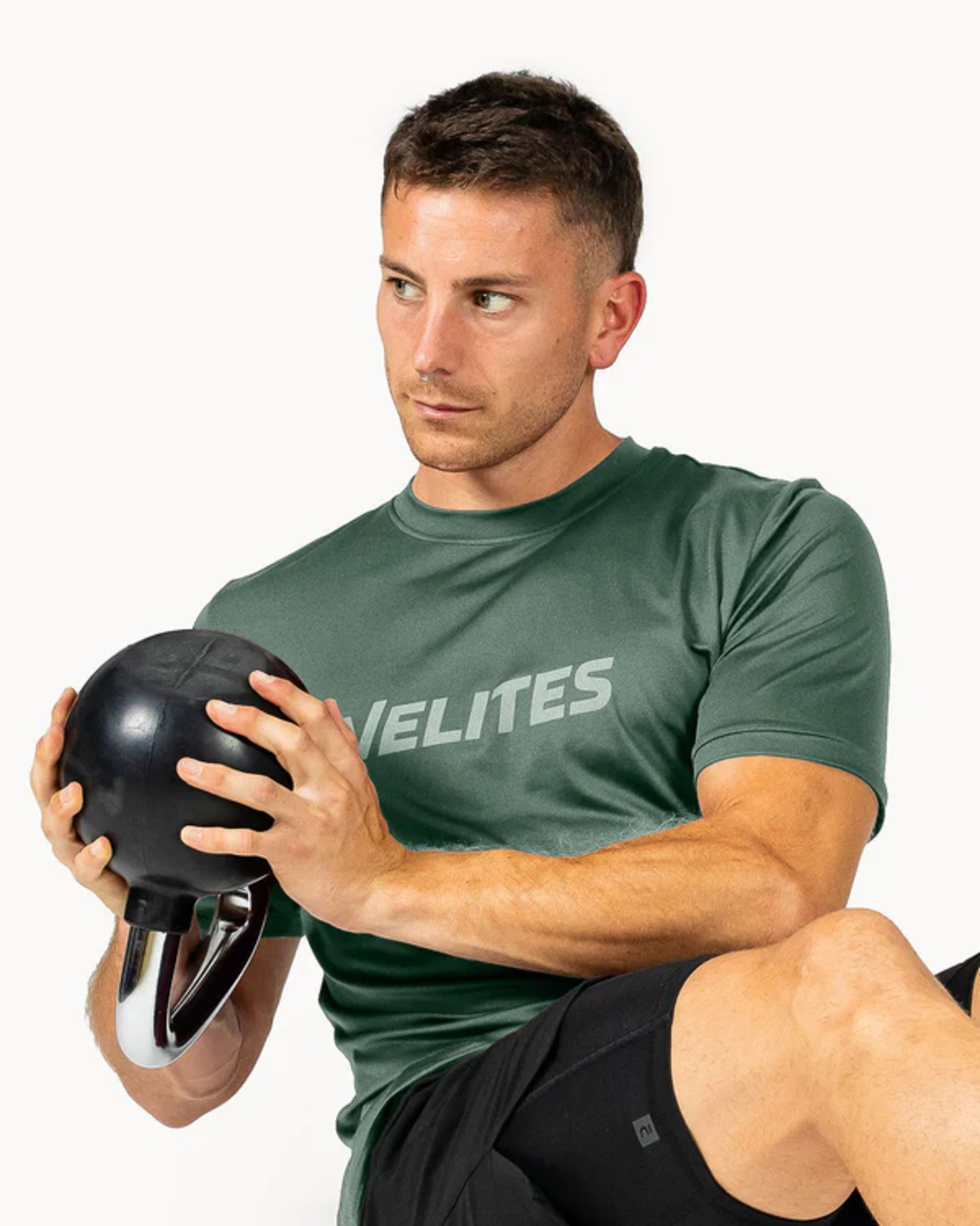 חולצת Velites HOLO T-Shirt ירוק כהה
