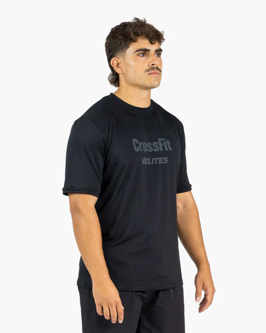 חולצת Velites HOLO T-Shirt  - מהדורת CrossFit - שחור