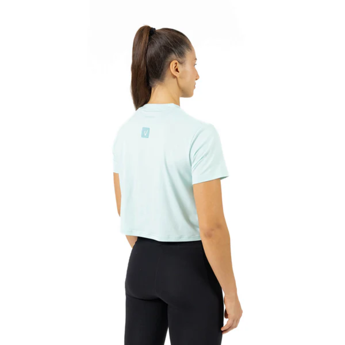 חולצת Velites HOLO Crop ירוק בהיר
