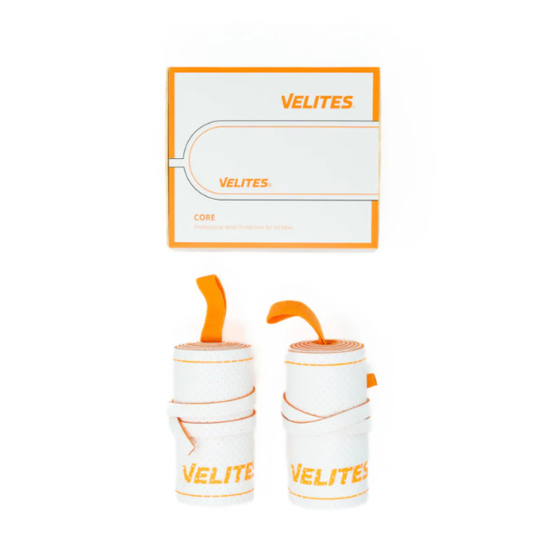 רצועות כותנה למפרק כף היד - כתום - VELITES