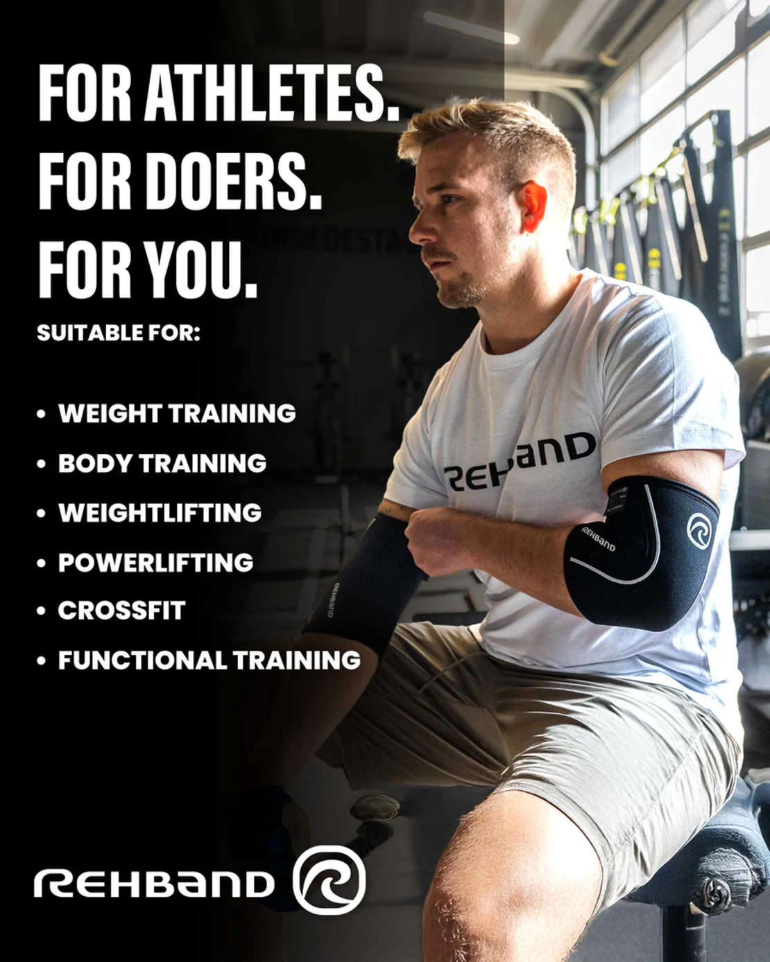 RX Elbow Sleeve 5mm - Rehband - Camo