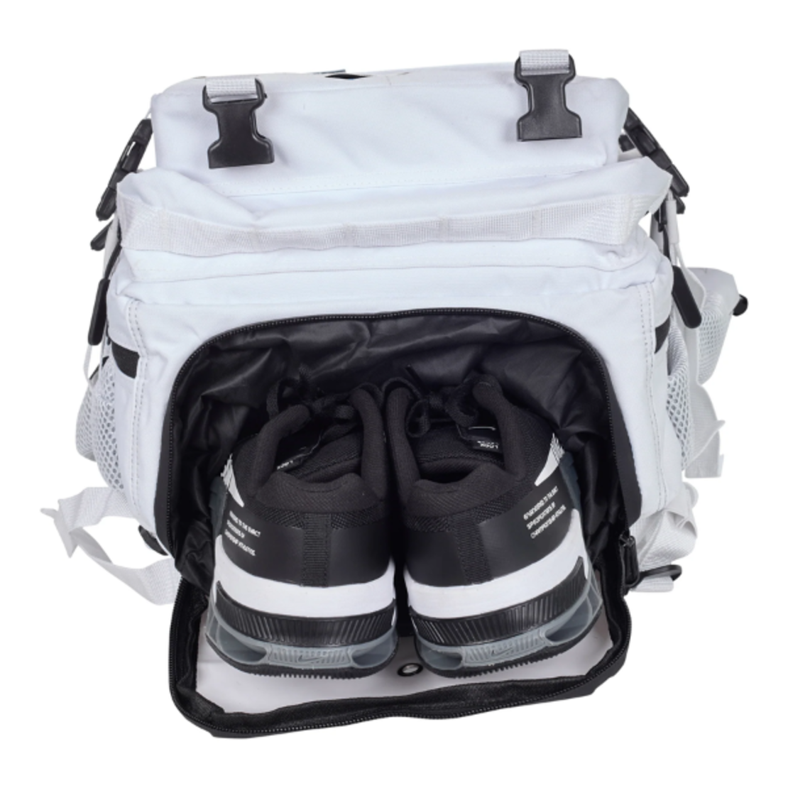 תיק טקטי 45l - V2 - לבן ותכלת - Elitex Training
