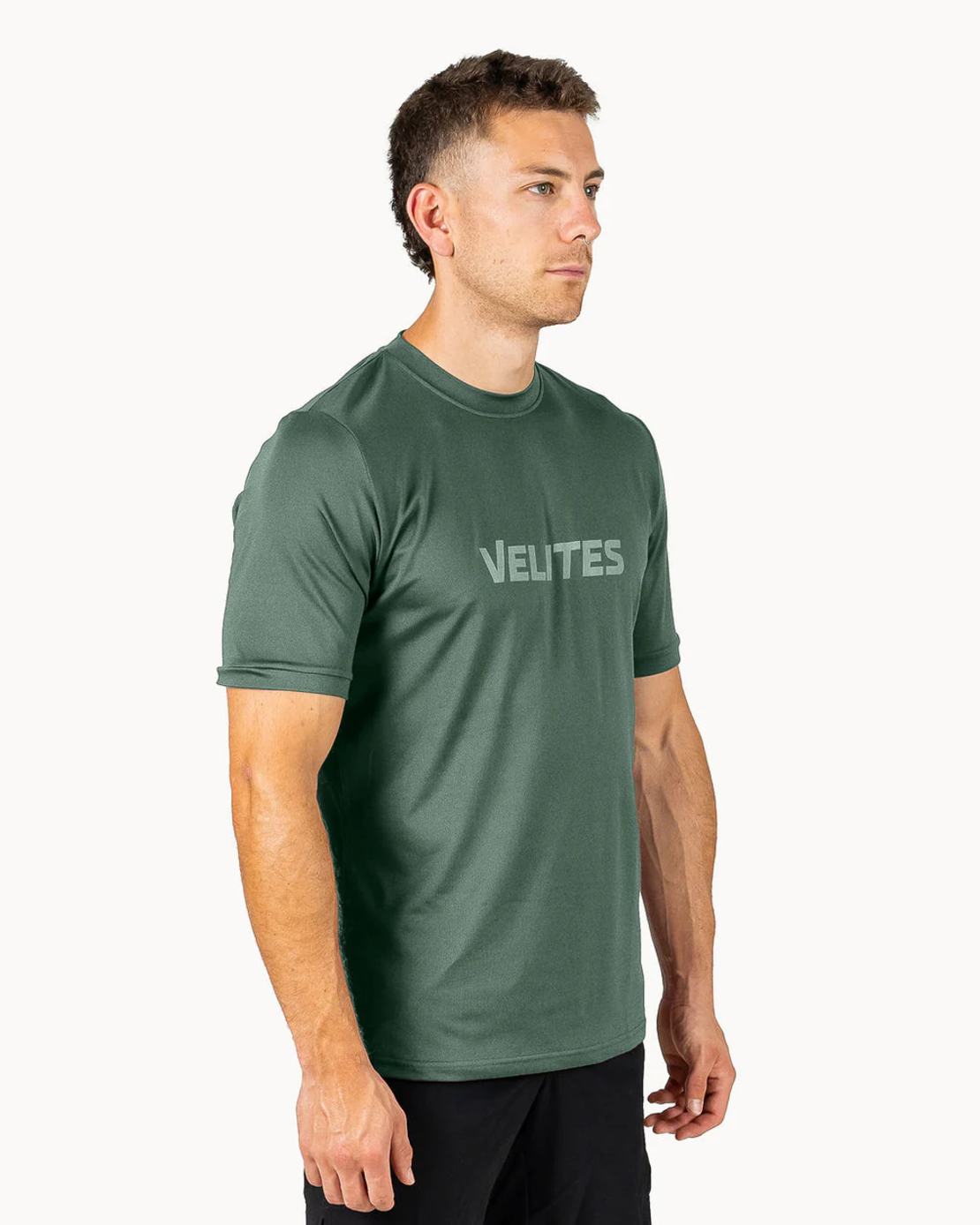 חולצת Velites HOLO T-Shirt ירוק כהה