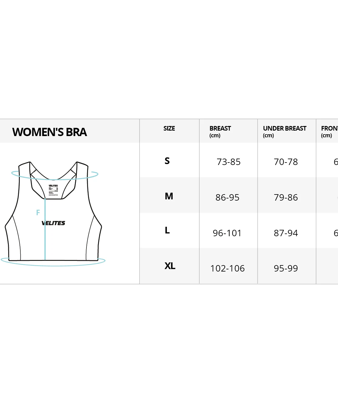 חזיית ספורט HOLO High Neck שחורה