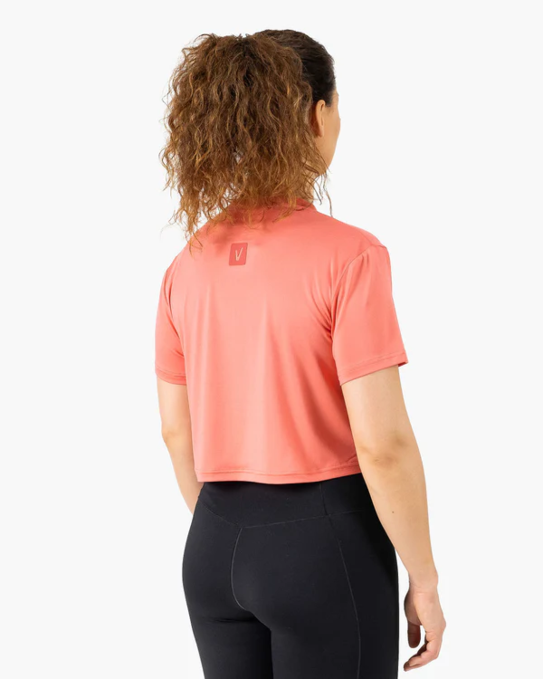 חולצת Velites HOLO Crop כתום