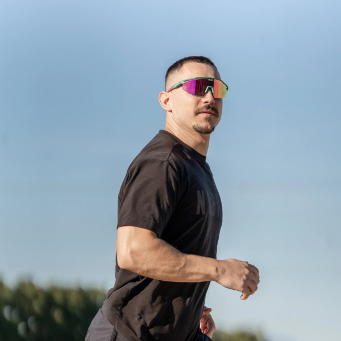 משקפי שמש - Vision One - Elitex Training - צבע ירוק