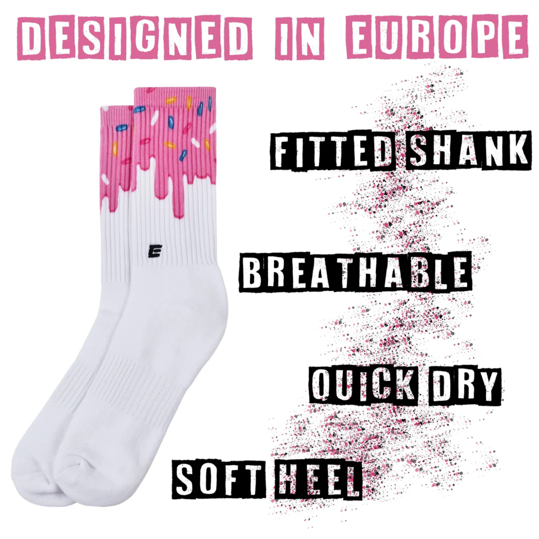גרבי אימון - PINK GLAZE - Elitex Training