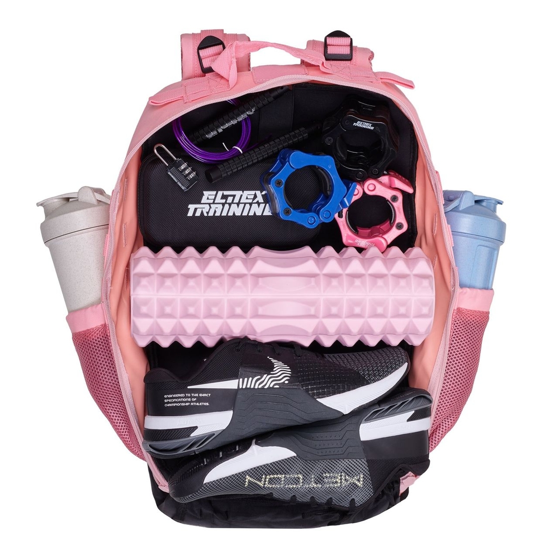 תיק טקטי 45L עם תא מזון - ורוד - Elitex Training