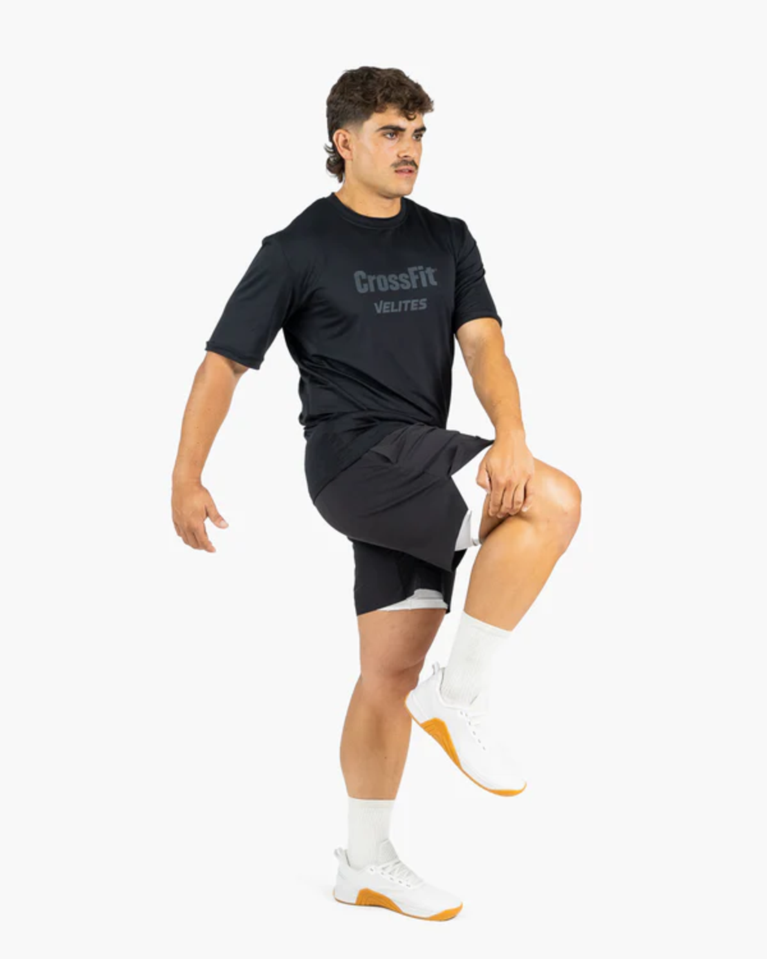 חולצת Velites HOLO T-Shirt  - מהדורת CrossFit - שחור