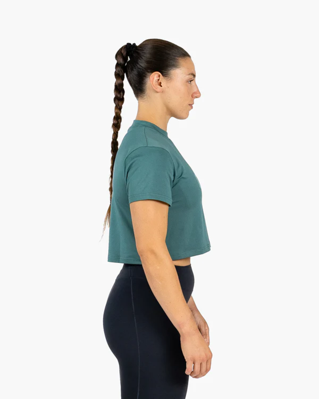 חולצת Velites HOLO Crop  - מהדורת CrossFit - ירוק