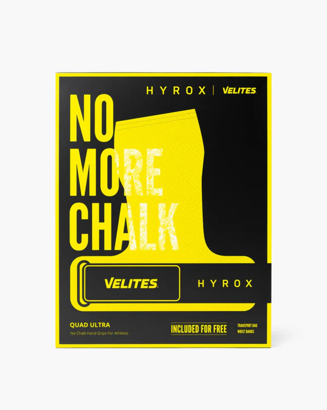 עוריות ללא מגנזיום ULTRA QUAD - שחור - HYROX