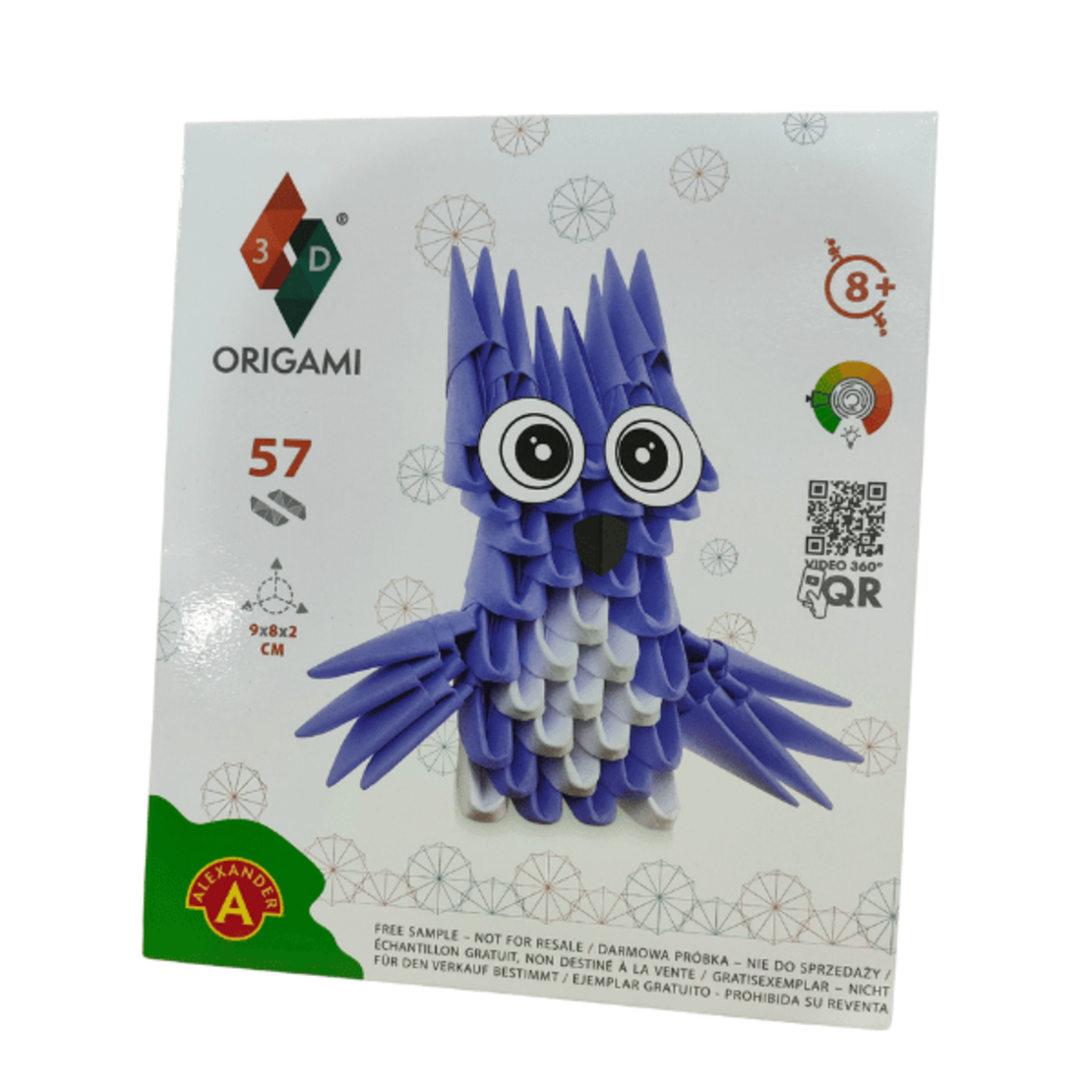 אוריגמי 3D - ינשוף קטן