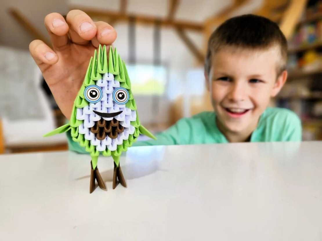 אוריגמי 3D - אבוקדו