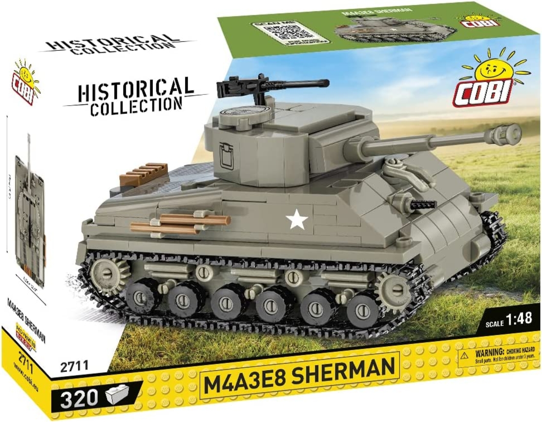 טנק שרמן M4A3E8 (1:48)