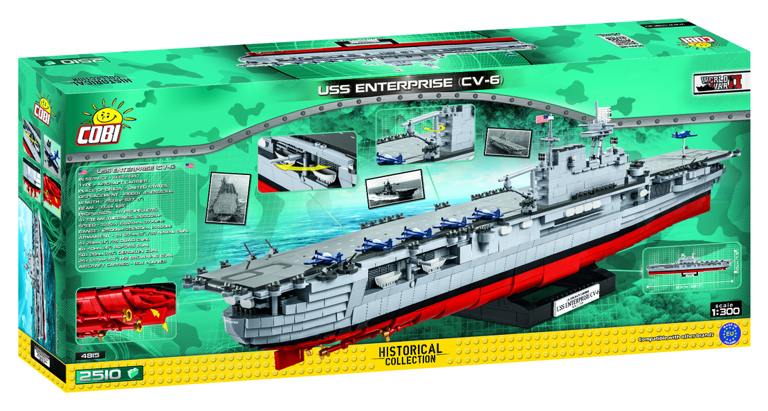 אנטרפרייז נושאת מטוסים - USS ENTERPRISE
