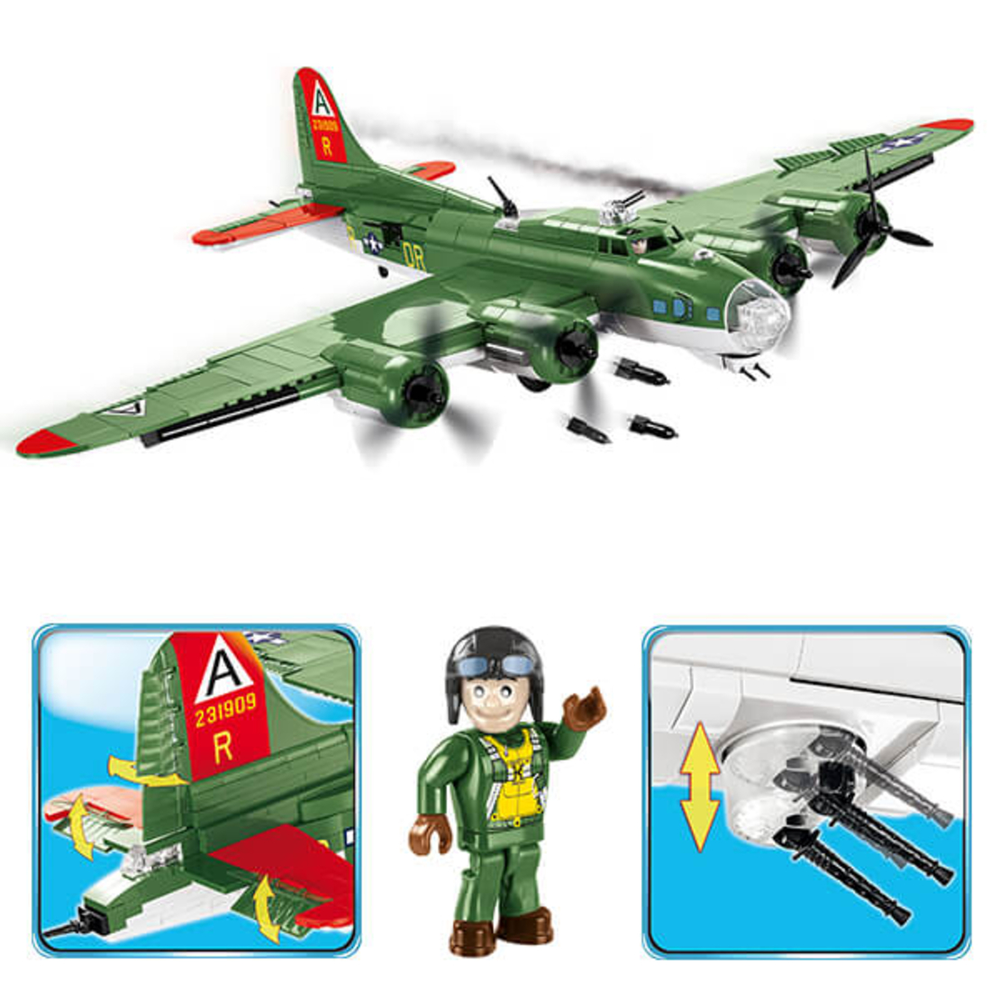 מפציץ בואינג  B-17G - המבצר המעופף