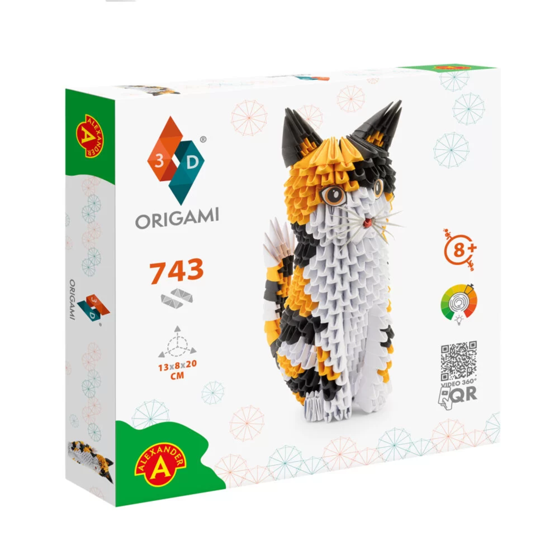 אוריגמי 3D - חתול