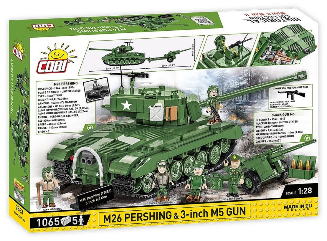 טנק M26 פרשינג תותח 3 אינצ' M5 - מהדורה מוגבלת