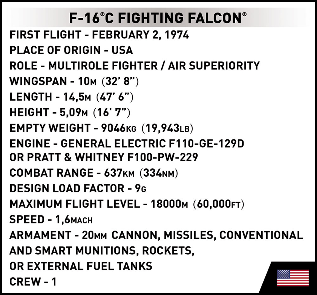 F-16 C פאלקון אמריקאי