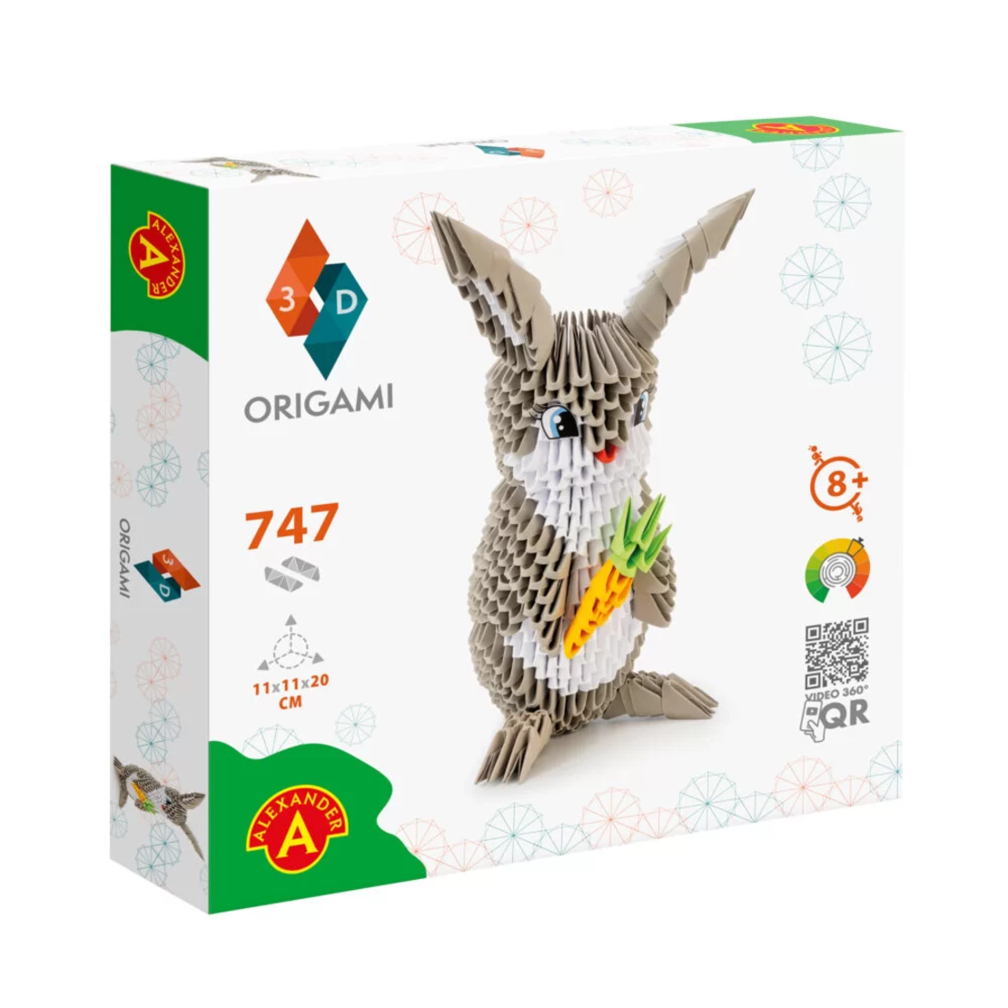 אוריגמי 3D - ארנב