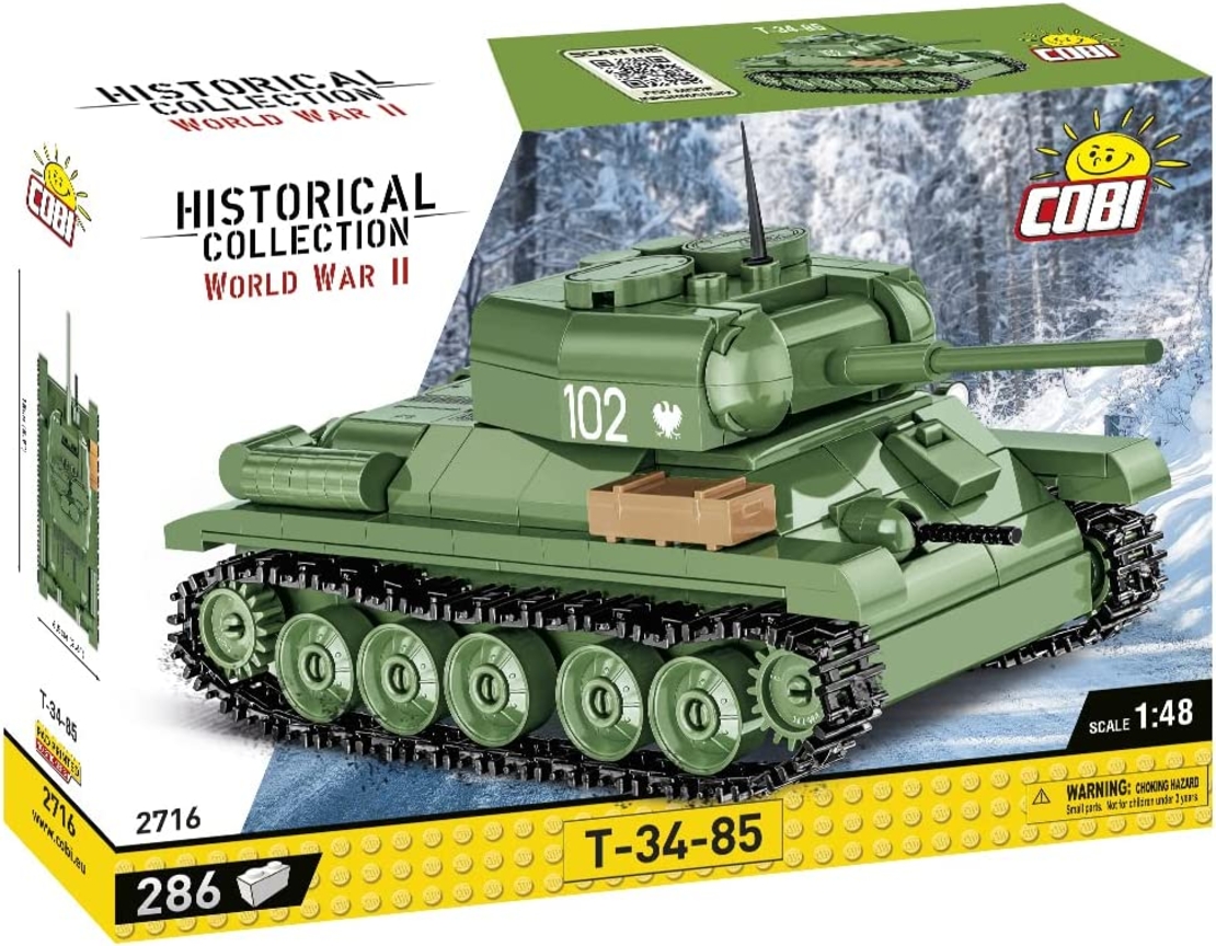 טנק T-34-85 בינוני (1:48)