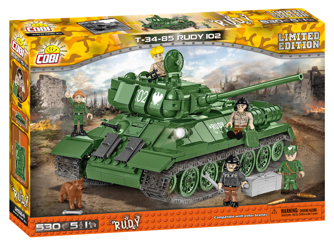 טנק T34-85 רודי 102