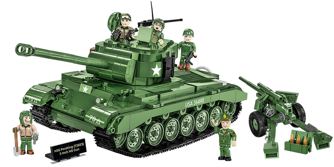 טנק M26 פרשינג תותח 3 אינצ' M5 - מהדורה מוגבלת