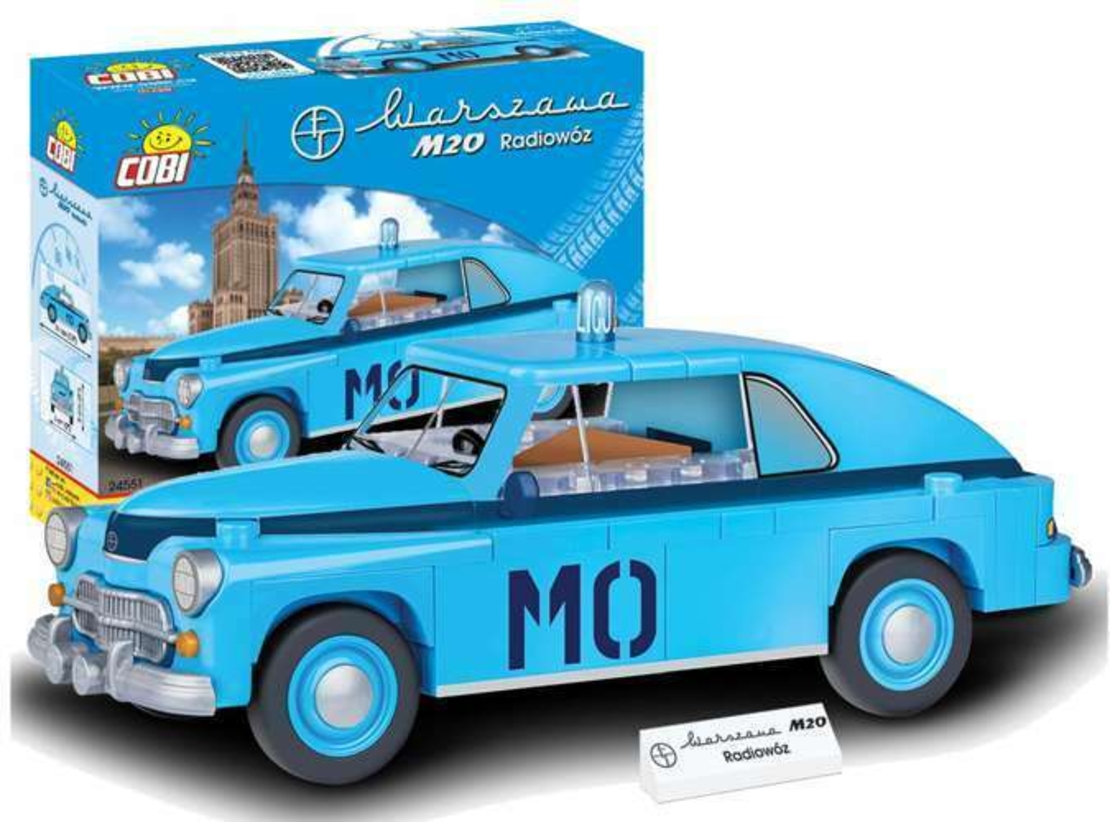 ווארשוה ניידת משטרה WARSZAWA M20 RADIOWÓZ