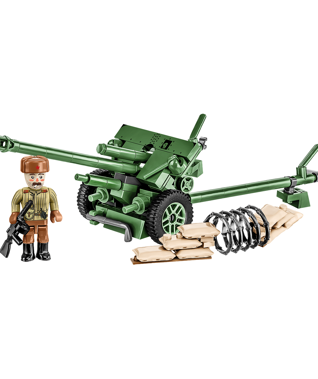 תותח שדה סובייטי ZIS-3  GUN