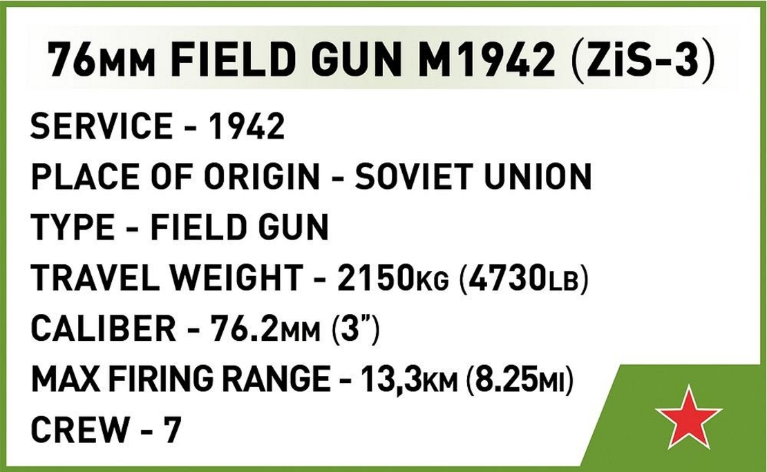תותח שדה סובייטי ZIS-3  GUN