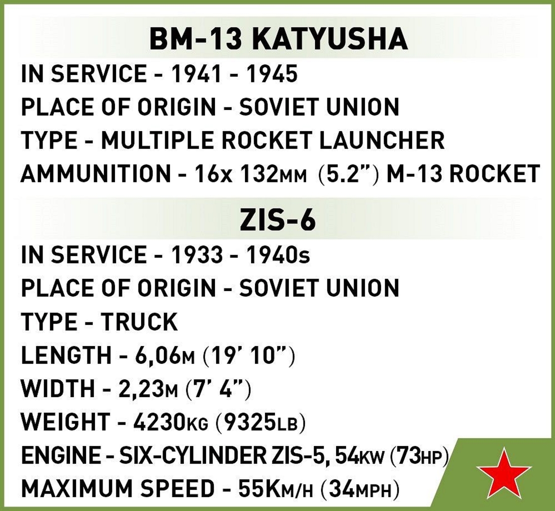 קטיושה סובייטית BM-13 (ZIS-6)
