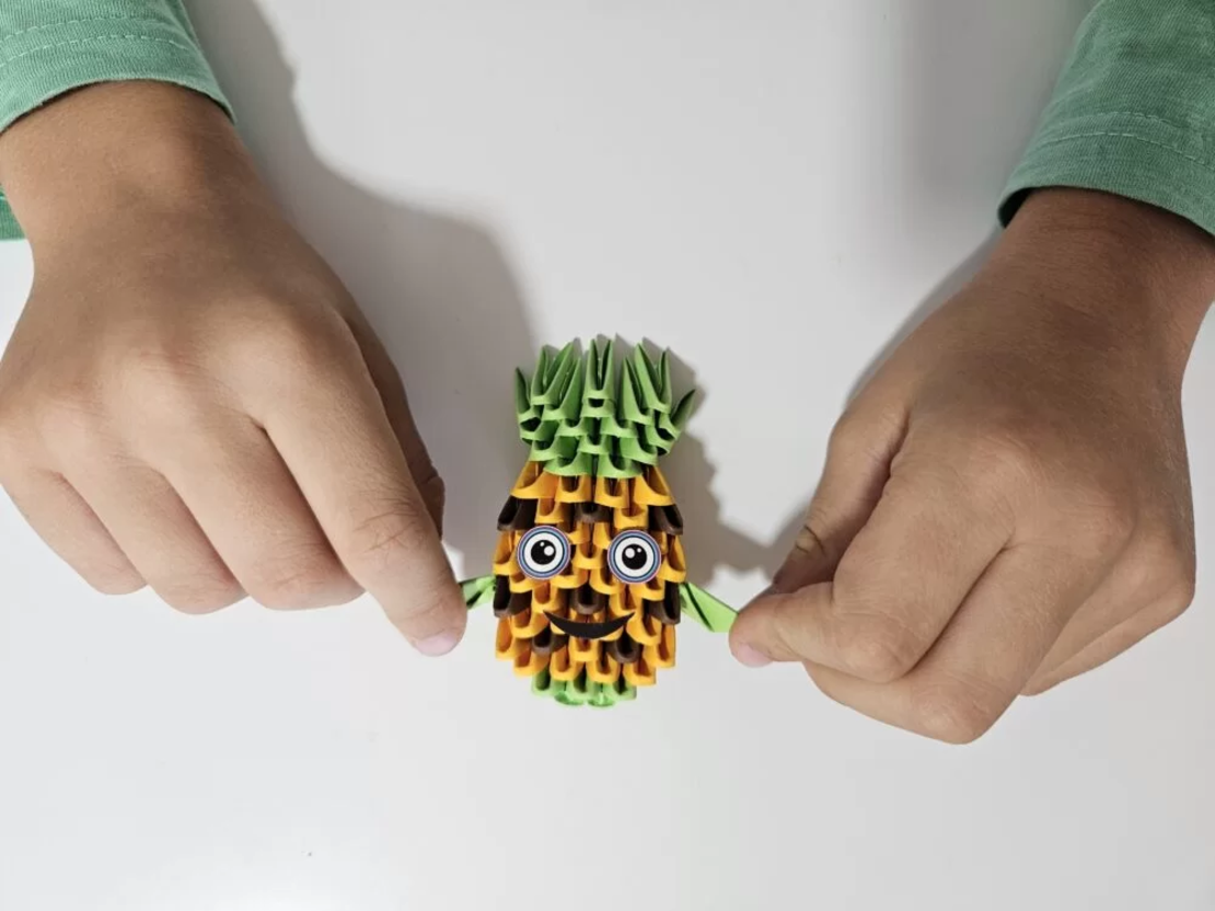אוריגמי 3D - אננס