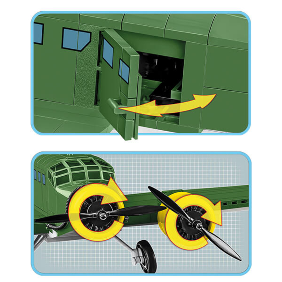 יונקרס  JUNKERS JU 52/3M (גרסה צבאית)