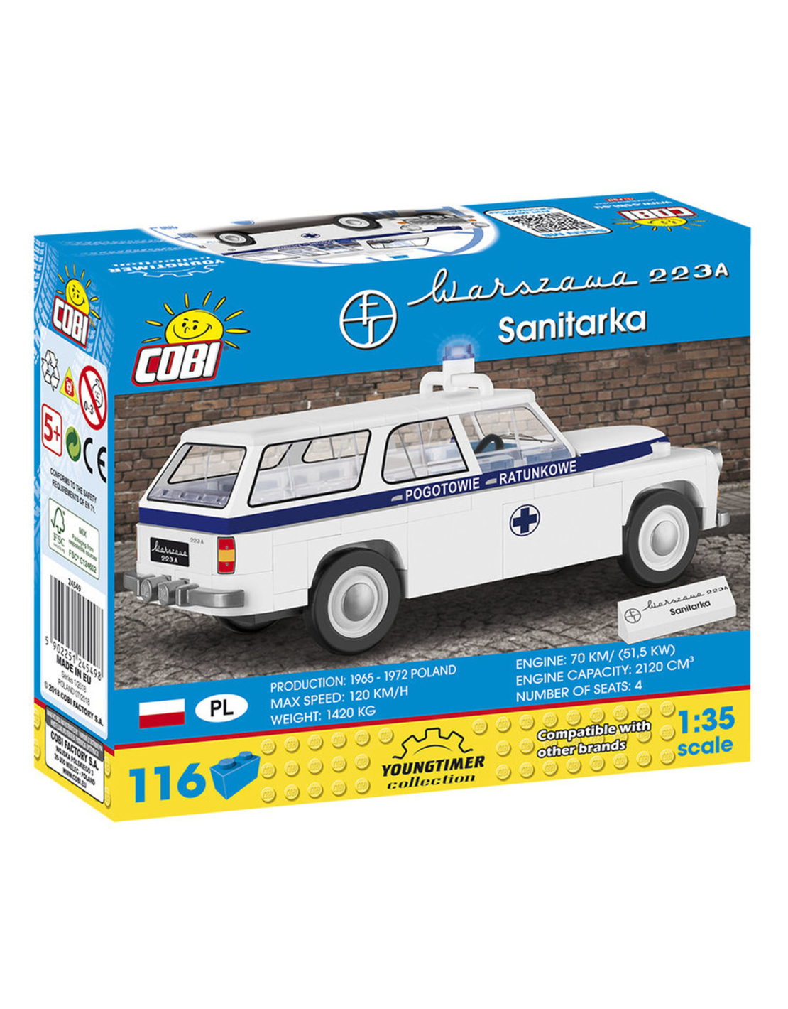 ווארשוה אמבולנס סטיישן WARSZAWA 224A