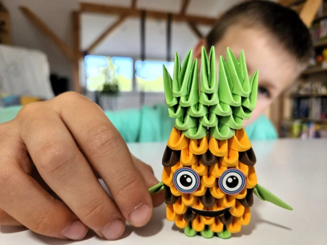 אוריגמי 3D - אננס