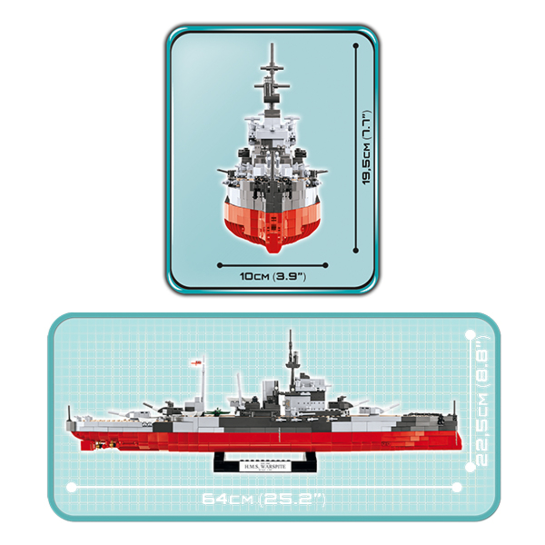 אוניית המלחמה הבריטית וורספייט HMS WARSPITE