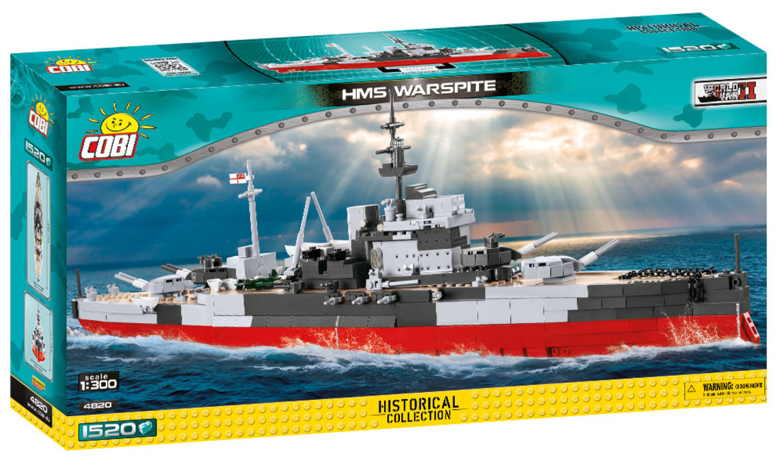 אוניית המלחמה הבריטית וורספייט HMS WARSPITE